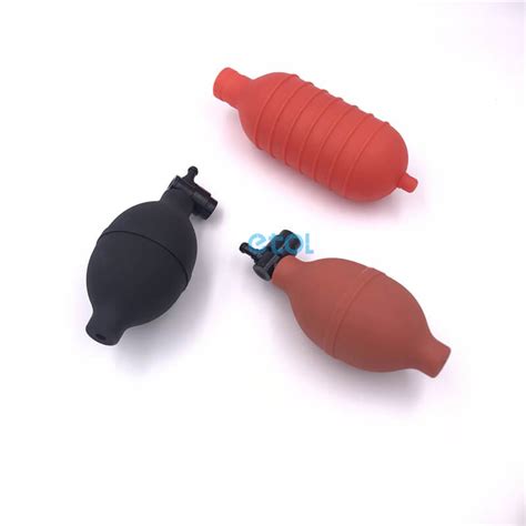 Silicone Suction Bulb Medical Inflation Bulb With Valve Etol