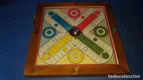 La famosa historia de cómo nació este juego de mesa. antiguo juego parchis automatico de madera y cr - Comprar ...