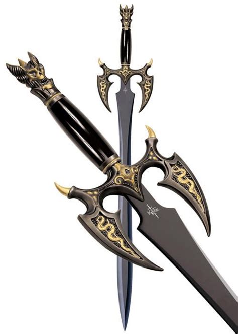 Sword Of Darkness Black Kr1120bb Fantasy Blade Fantasy Sword