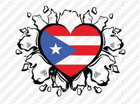 Svg Files Puerto Rican Flag Svg 592615