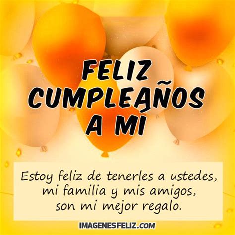 Feliz Cumpleaños Para Mí 💥【 ImÁgenes Feliz Cumpleaños