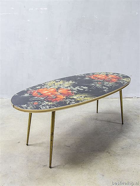 Design coffee tables and end tables on sale. Rare fifties Italian mid century modern coffee table ...