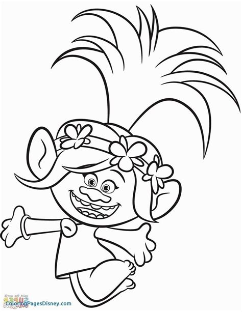 Trolls is an american musical comedy film based on the troll dolls created by thomas dam. Trolls Coloring Pages Poppy And Branch | Coloring Page Blog