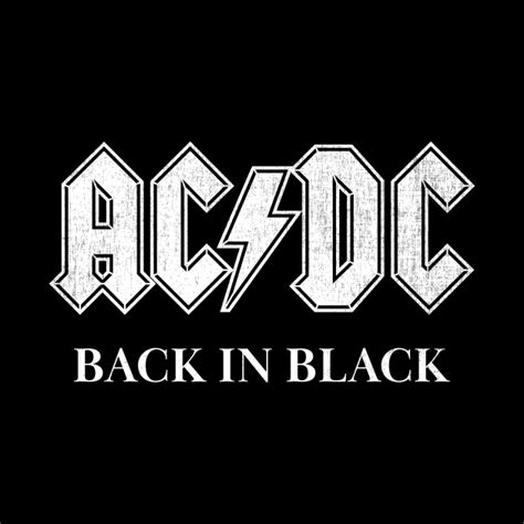 AC DC Back In Black Ac Dc Mug TeePublic