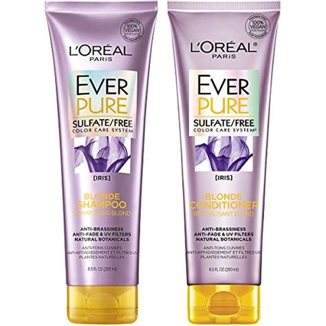 Loréal Everpure Blonde Sulfate Free Shampoo And Conditioner Kit Color