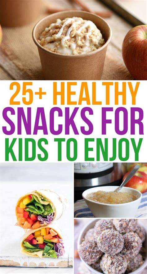 25 Healthy Snacks For Kids Proverbial Homemaker