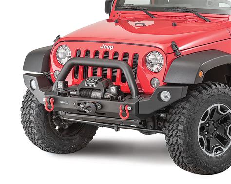 Quadratec Modular Winch Ready Front Bumper With Q Performance Stealth