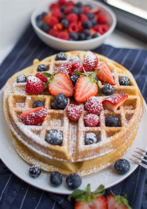 Easiest Belgian Waffles Laurens Newest Tasty Made Simple