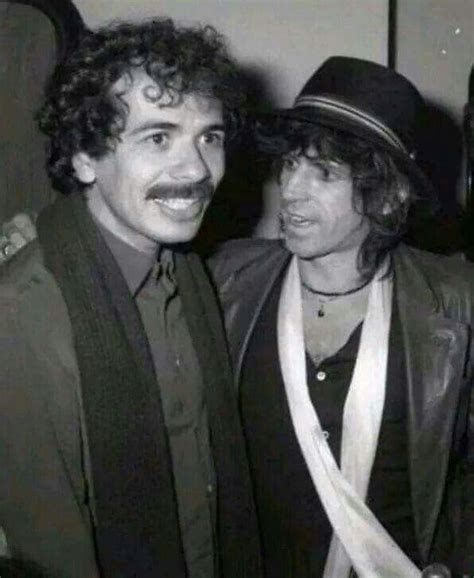 Carlos Santana Santana With Keith Richards The Rolling Stones
