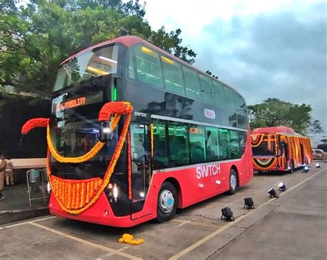 Autocar Professional On Twitter Indias First Electric Double Decker