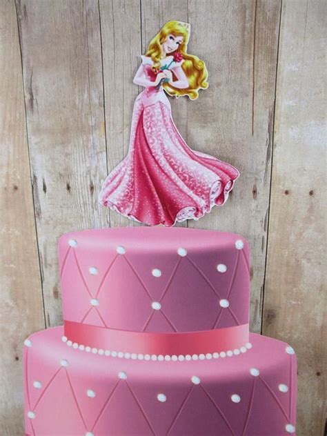princess aurora aurora cake topper princess cake topper princess theme birthday aurora