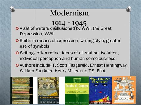 Ppt Literary Movements In American Literature Powerpoint Presentation