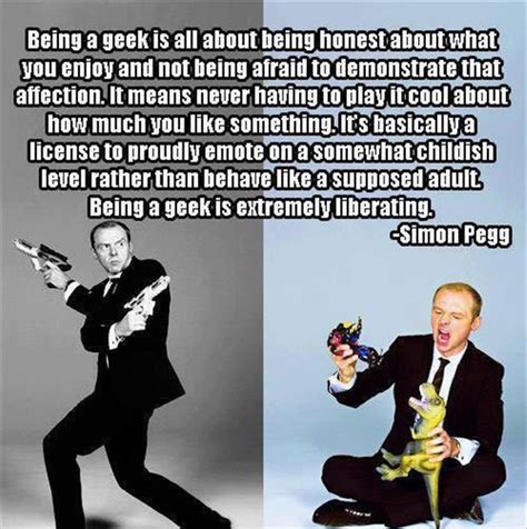 Simon Pegg Quote Stephen Hawking Definition Of Geek Wheel Of Time
