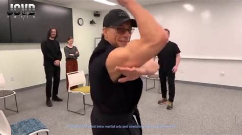 Jean Claude Van Dammes First Martial Arts Basics Class At Facebook Hq