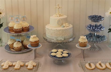 Decorate The Cake First Communion Dessert Table