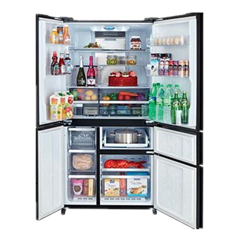Salam awok2 tranung kite, peti sejuk anda rosok? Sharp Hikaru Refrigerator SJF876GK 800L Harga & Review ...