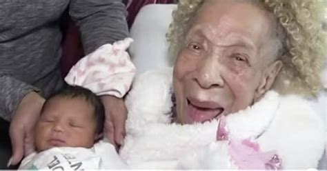105 Year Old Meets Great Great Granddaughter For The First Time As 5