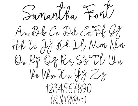 Hand Lettering Alphabet Fonts Cursive Fonts Typography Fonts