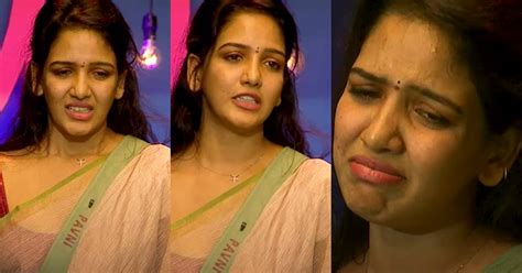 Bigg Boss Tamil Oct Promo Pavani Reddy Cries And Gets Emotional