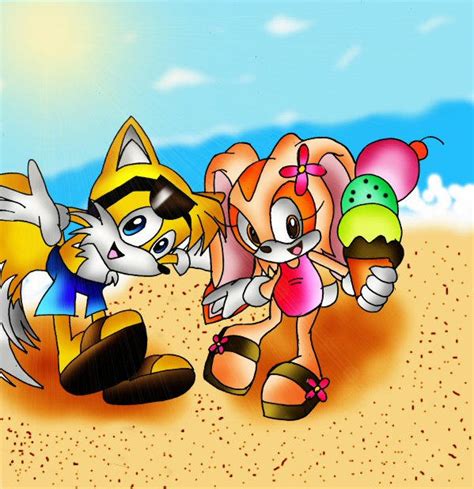 Beach With Cream And Tails By Kslrmine On Deviantart