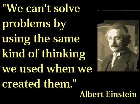 Einstein Quote Problem Solving