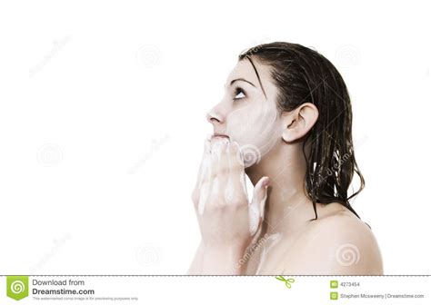 Soapy Teen Stock Photo Image Of Spray Person Clean