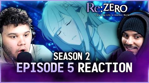 Rezero Season 2 Episode 5 Reaction A Step Forward Youtube