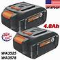 Worx Wa3578 Battery Pack User Guide