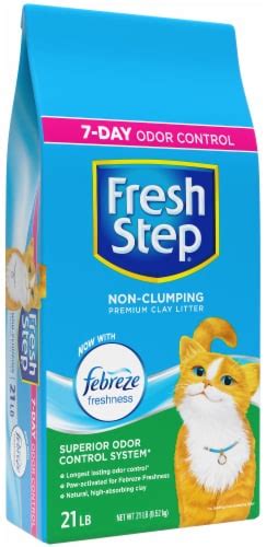 Fresh Step Non Clumping With Febreze Freshness Scented Premium Cat