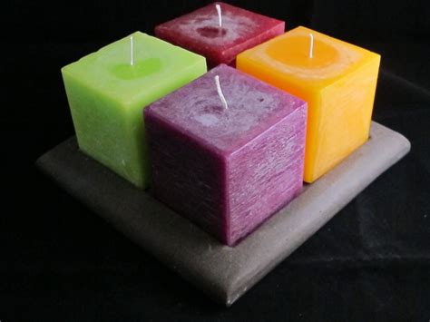 36 Hrs Burning Square Solid Candles Candles Long Burning Candles