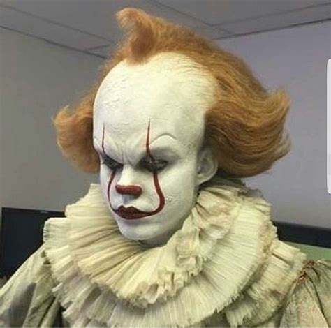 On The Set Of IT IT Bill Skarsgard Pennywise Pennywise The Clown