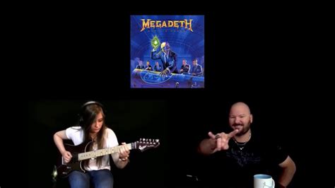 Reaction To Tina S Playing Megadeth Tornado Of Souls From The Album