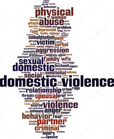 domestic violence word cloud — stock vector © boris15 62376751