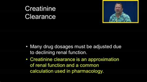 Check spelling or type a new query. Creatinine Clearance - YouTube