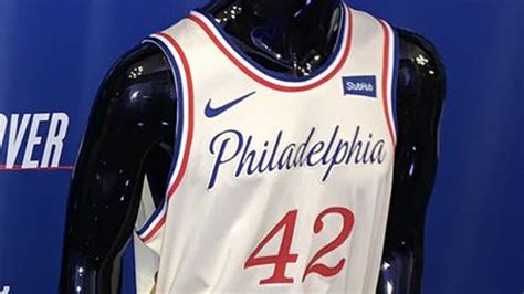 Vintage philadelphia sixers basketball jersey #3 iverson nba champion size s. Philadelphia 76ers unveil new 2019-2020 'City Edition' jersey - 6abc Philadelphia