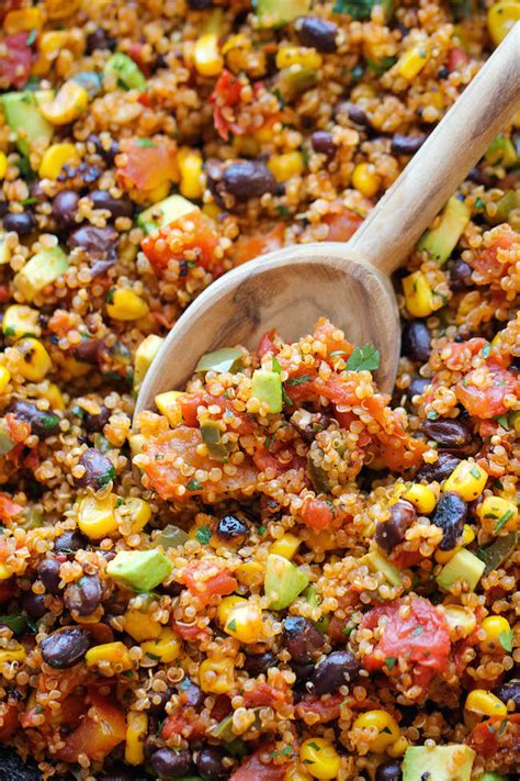 The food—tortillas and desserts included—are all handmade and absolutely mouthwatering. One Pan Mexican Quinoa ~ Fast Food Near Me