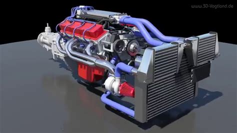 Is there a way to. 3D-Computer-Modell: 350 CHEVROLET V8 TWIN TURBO Motor ...