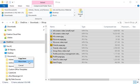 Reduce file space needed by zipping big files before sending them to family, friends. Microsoft promises fix for ZIP file bug in Windows 10 October Update - CNET Download.com