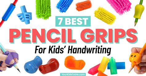 7 Best Pencil Grips For Kids Handwriting Your Kids Table