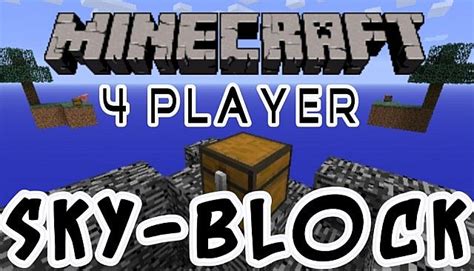 Skyblock 4 Players Version Download Link Minecraft Map