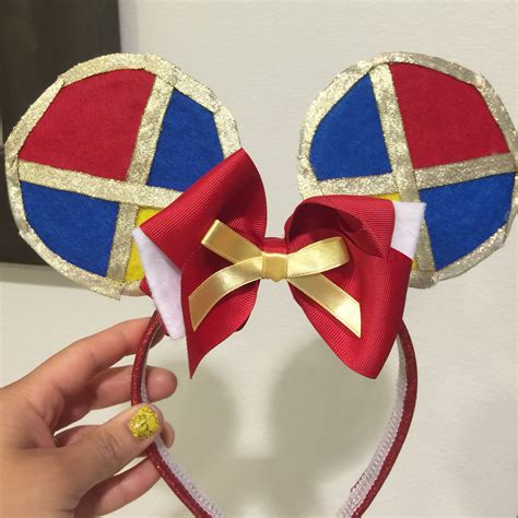 Snow White Mickey Ears By Fairytalekreations On Etsy Mickey Ears