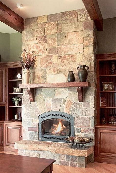 Cobblestone Fireplace Mantels Fireplace Guide By Linda