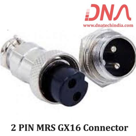 Buy Online 2 Pin Mrs Gx 16 Aviation Connector In India At Low Cost