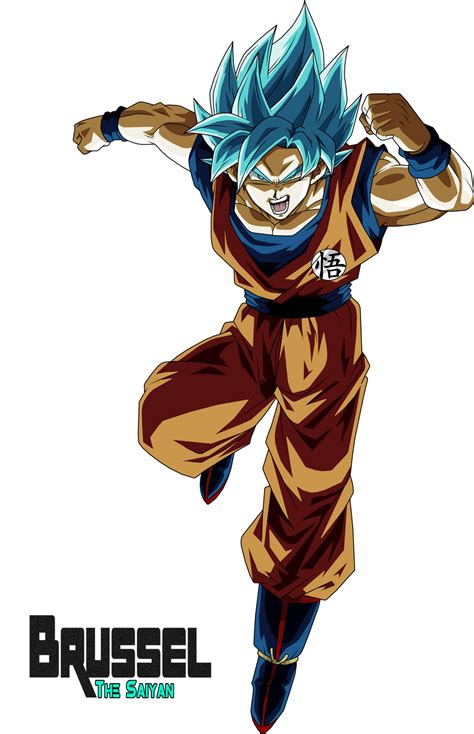 Super Saiyan Blue Goku Universal Survival By Brusselthesaiyan On