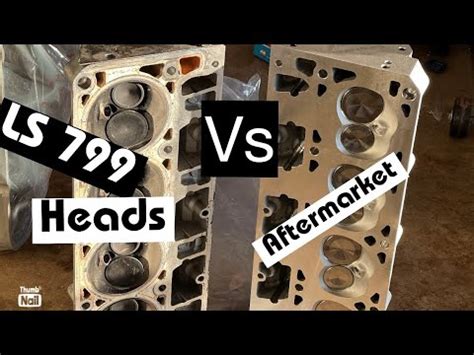 LS Cylinder Head Comparison 799 Vs Aftermarket YouTube