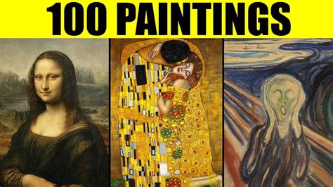 Famous Paintings By Famous Artists Of The World