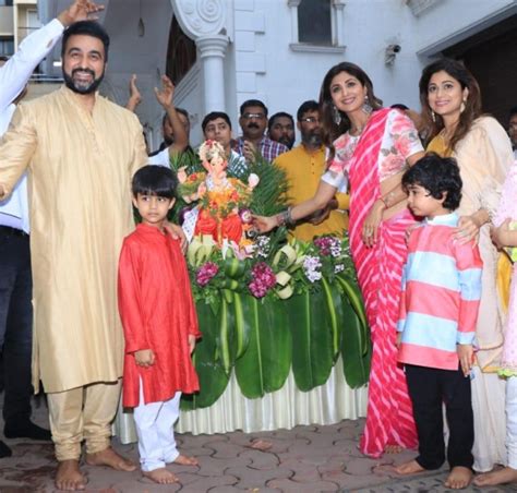 On her birthday, she was papped outside her residence looking gorgeous. PIX: Shilpa Shetty, family bid adieu to Ganpati - Rediff ...
