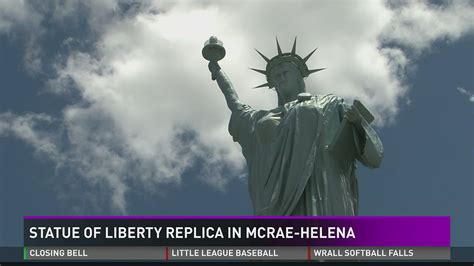 Statue Of Liberty Replica Sits In Telfair County