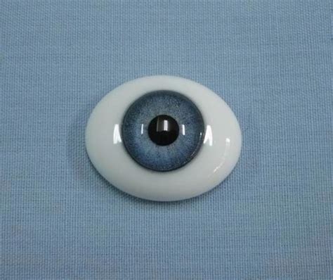 8mm Oval Glass Eyes