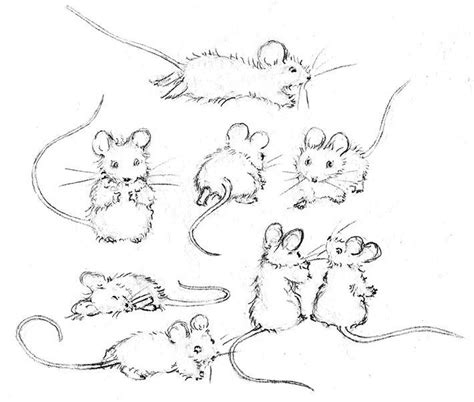 Learn How To Draw A Mouse With This Free Tutorial Animal Drawings